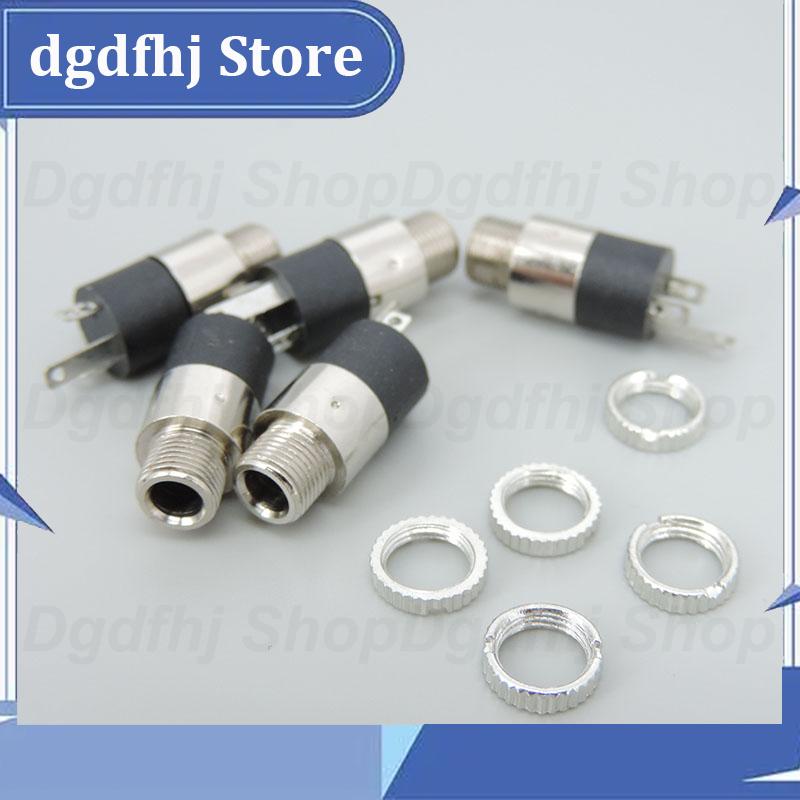 Dgdfhj Shop 2/5/10pcs 3.5mm PJ-392 Stereo Female power Sockect Jack 3pin Plug Audio Headphone Connector 3.5 Stereo Headphone Audio Video
