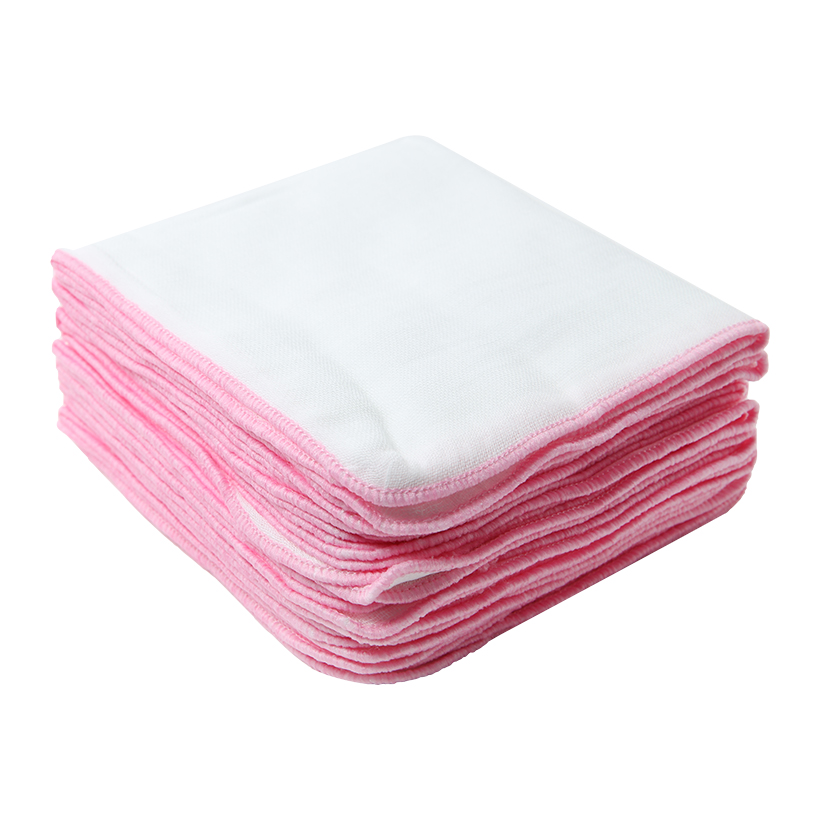 Set 10 Khăn sữa xô 3 lớp cho bé ( 25*25cm )