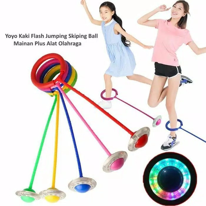 Hulahup Kaki/ Hulahoop Kaki/LED Flash Jump/Children toys Jumping