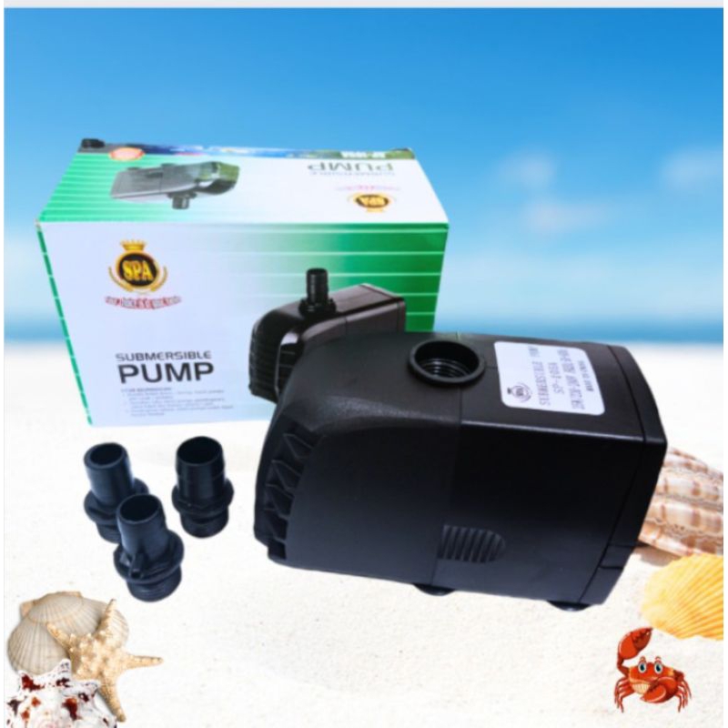 Pompa Kolam KOI Air Mancur Hidroponik SPA SP 105A