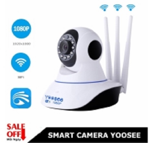 Camera IP yousee 3 anten 4 điểm tự định vị tri góc quay