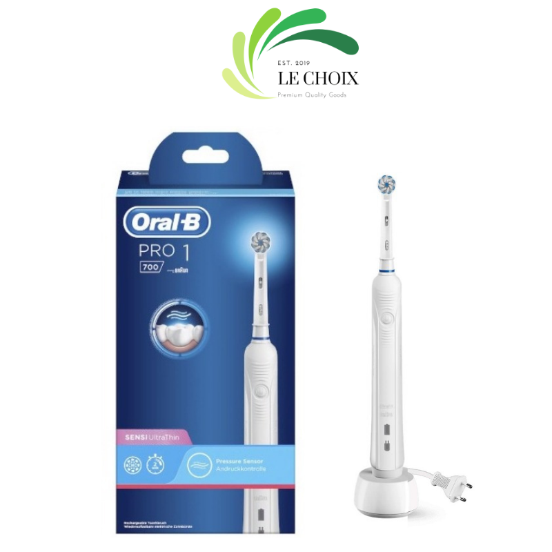 Bàn chải điện Oral B Pro 1 700  [Made in Germany, Bill Pháp - đủ mẫu]