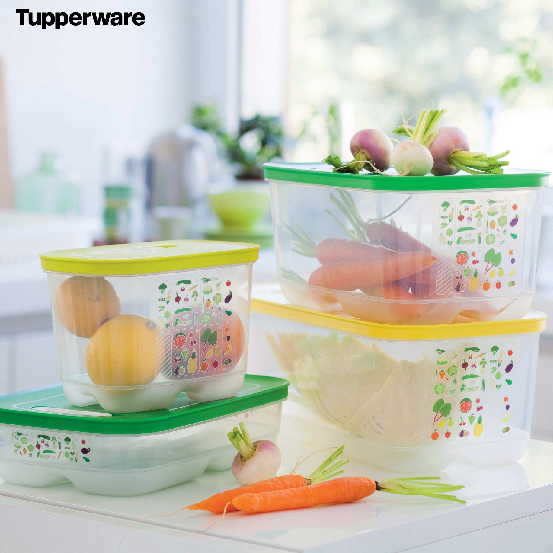 Hộp trữ mát có nút hô hấp Tupperware Ventsmart (Hộp lẻ)