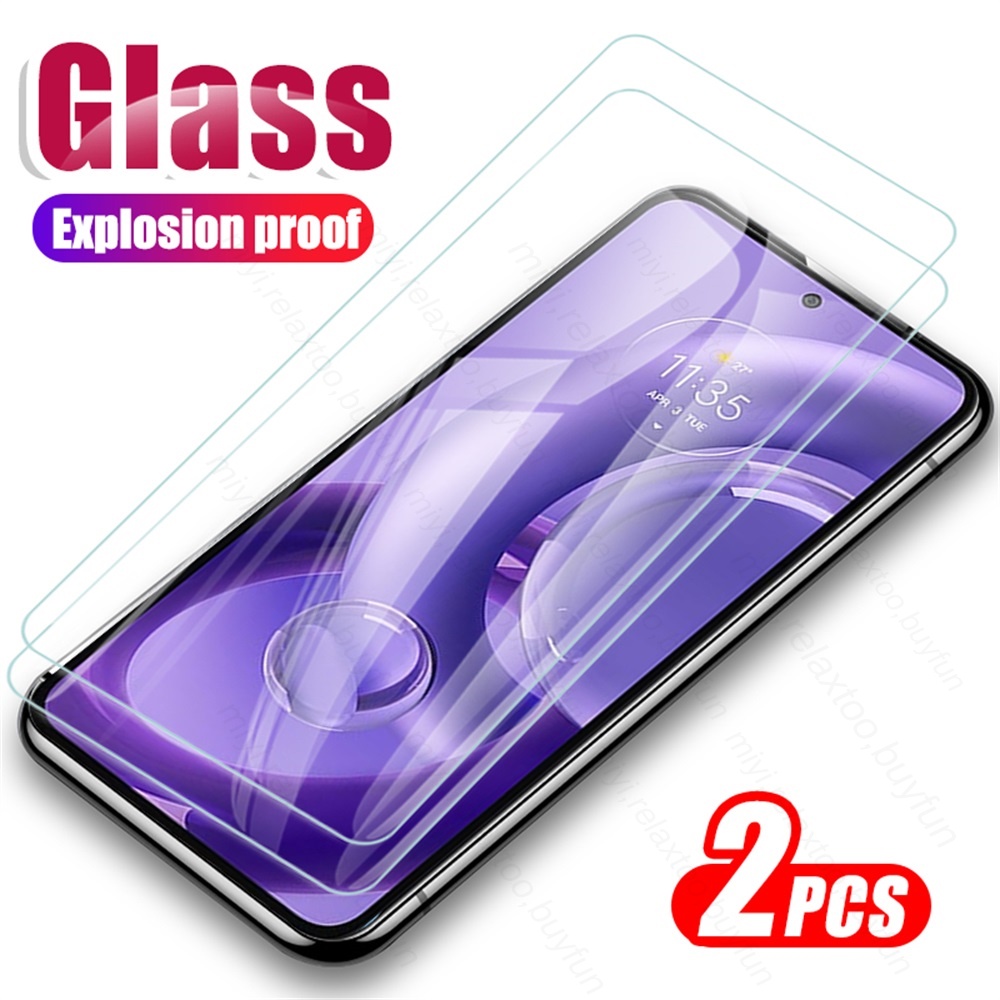 Screen protectors tempered glass 2pcs for motorola e32 s g72 g moto edge 30 neo 20 lite e13 g32 g42 g52 g62 g82 g13 g23 g53 g73