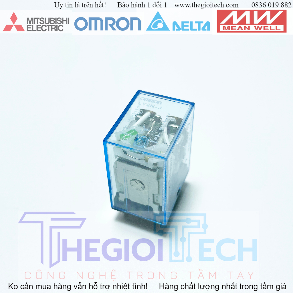 Rơ le trung gian 8 chân 14 chân relay my4n ly2n 220v 24vdc