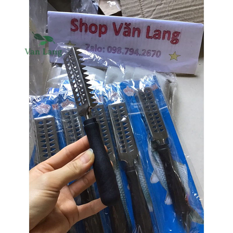 Cạo vảy cá inox nhanh chóng tiện lợi - dụng cụ đánh vảy cá - sỉ lẻ