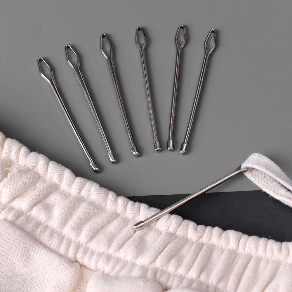 1-10PCS Closed-end Threading Needle Hat Clothes Pants Elastic Band Drawstring Threader DIY Clothing Sewing Tools