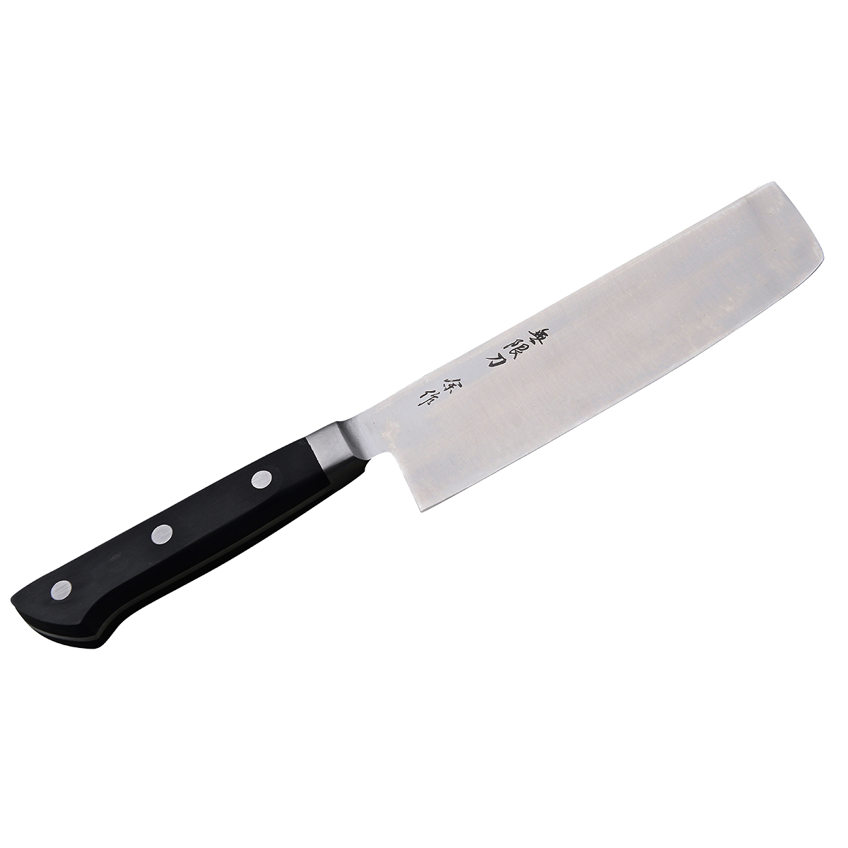 Bộ 3 Dao bếp Nhật Bản lưỡi thép (Dao chặt xương, dao Nakiri  và dao Petty) GAF