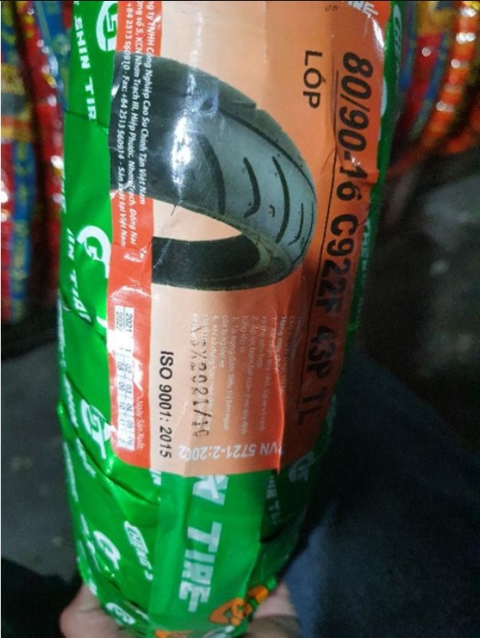 Vỏ cheng shin 80/90 -16 , xe nouvo