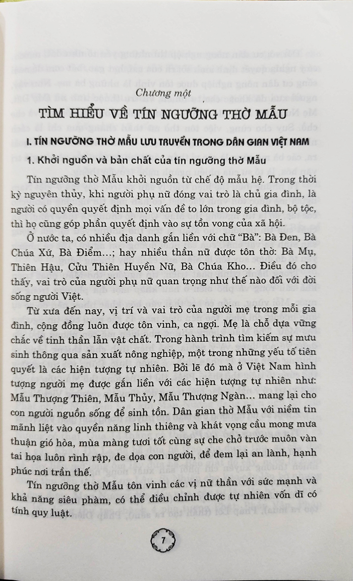 Sách - Phong tục dân gian - Nghi lễ thờ mẫu