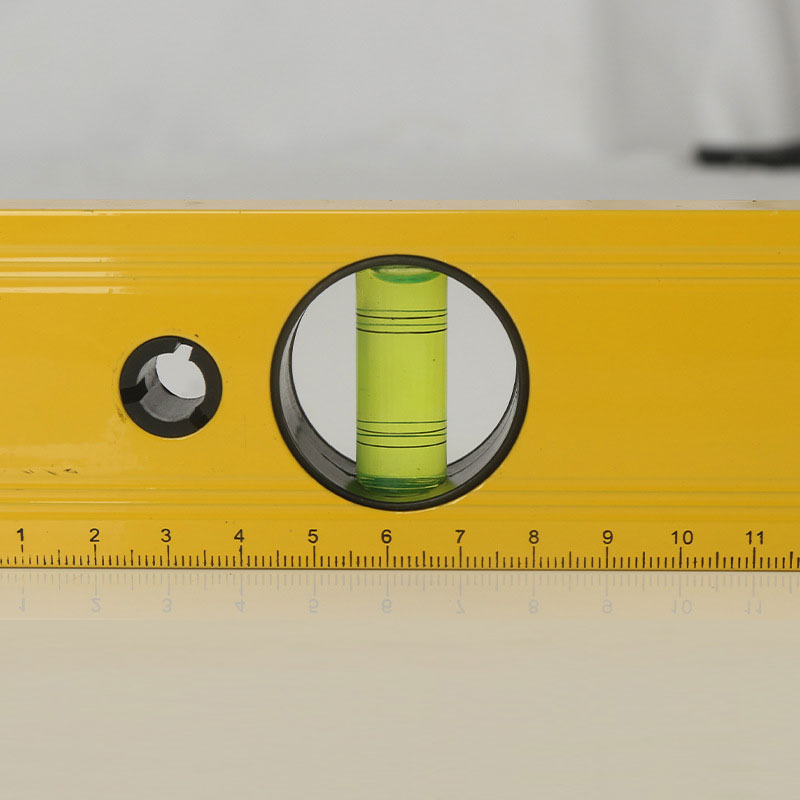 High-precision aluminum alloy horizontal ruler solid strong magnetic horizontal ruler Professional household measurement ruler