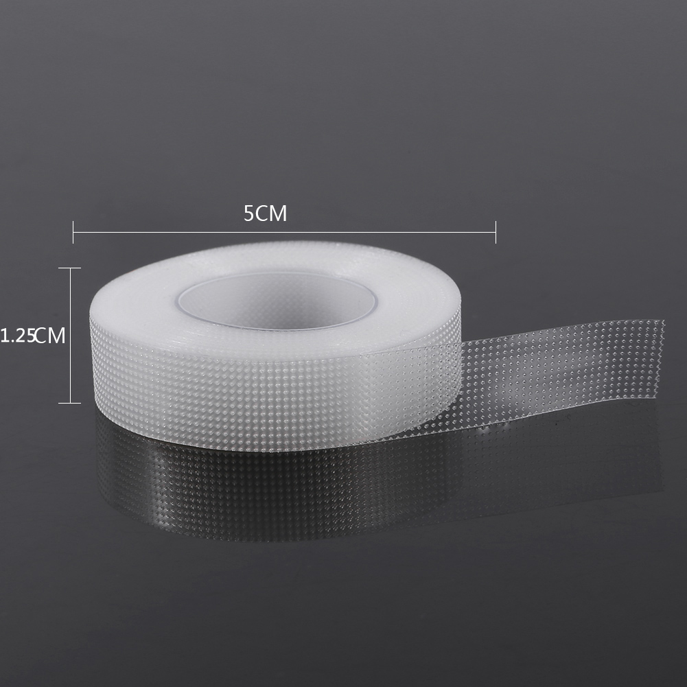 1 Roll PE Tape Roll for Individual Eyelash Extensions Transparent PE Tape Breathable False Eyelash Extensions Makeup Tools Eyelash Extension Supplies Lash TapeElastic Foam Tape