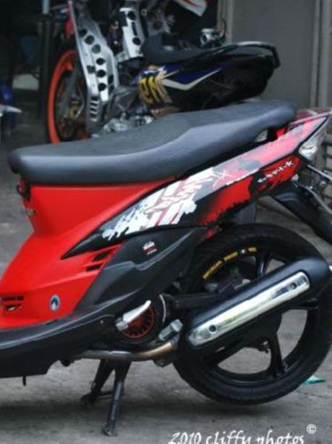 Tem Rời Mio Ultimo Samurai Dán Xe Đen