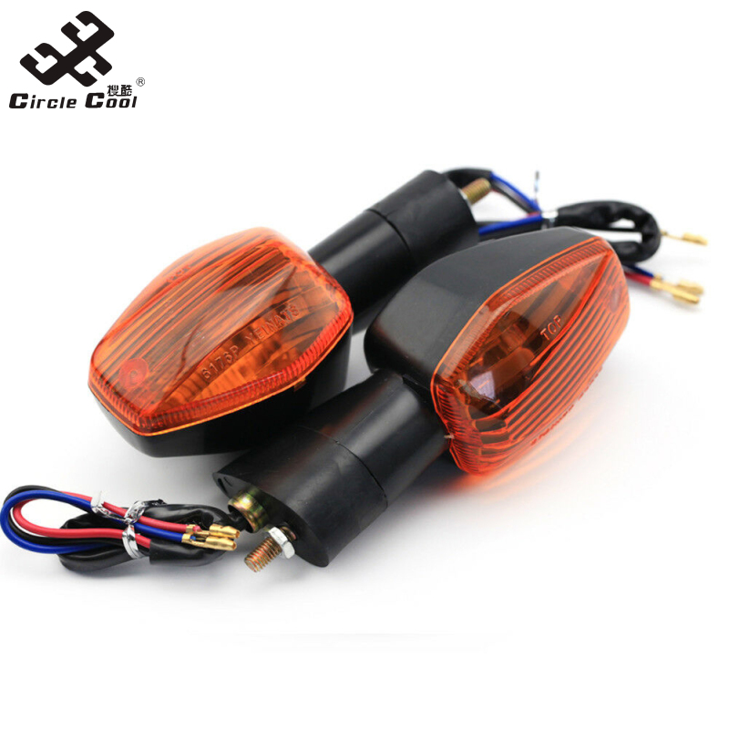 Circle Cool 1 Pair Motorcycle Turn Signal Led Indication Light Tail Lamp Modified Parts For Electric Bike Scooter