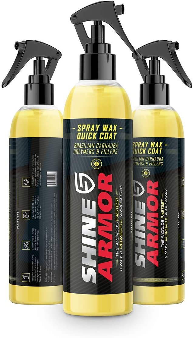 shine armor spray wax