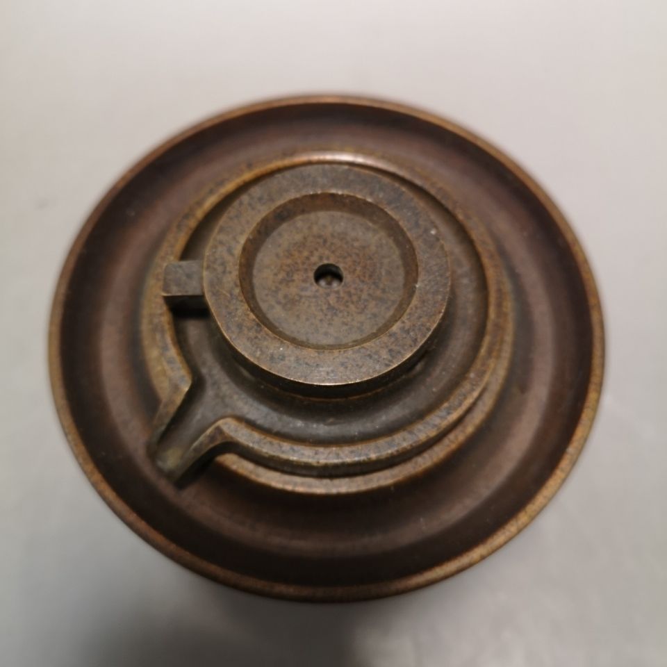 Pure copper reverse flow incense grinding plate incense burner decoration creative incense burner wire incense plate incense burner antique home decoration gift