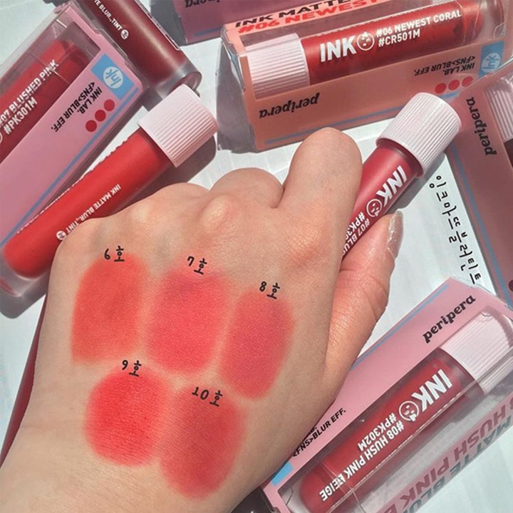 [Sỉ-Rẻ] Son Kem Lì Peripera Ink Matte Blur Tint  [Lẻ-Sỉ]