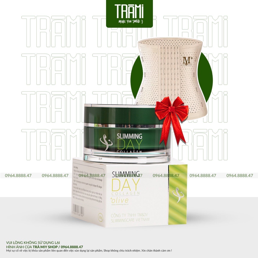 Kem tan mỡ mờ rạn slimming day collagen, đánh bay mỡ thừa, mờ rạn sáng da