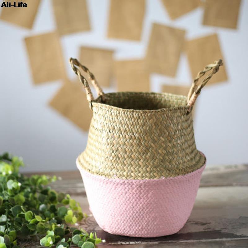 Mini%20Size%20Foldable%20Storage%20Basket%20Natural%20Seagrass%20Rattan%20Straw%20Wicker%20Folding%20Flower%20Pot%20Baskets%20Garden%20Planter%20Supplies%20-%20Image%205