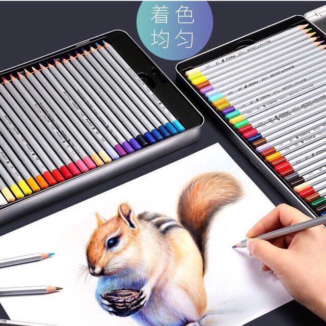 Chì màu MACRO RAFFINE 24/36/48 màu cao cấp (Hộp Thiếc)