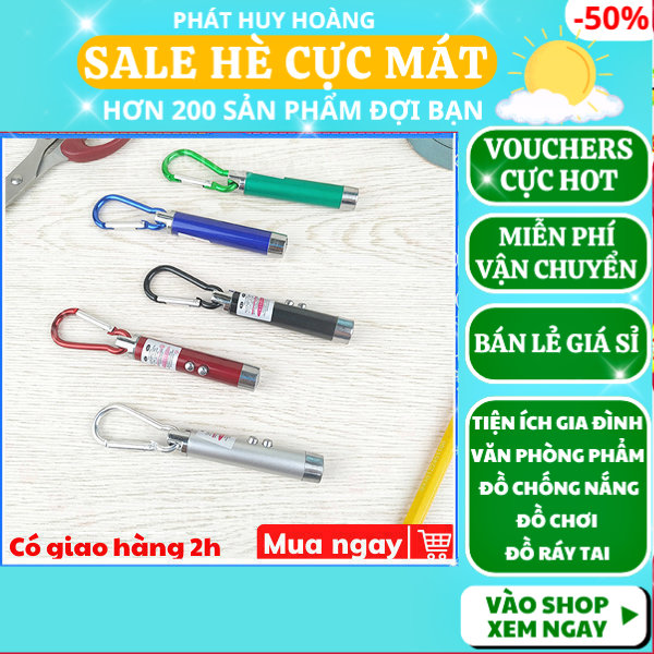 Đèn pin 5 chức năng giá rẻ  ( Đèn chiếu sáng , Đèn SOS , tia laze ,  xem tiền giả và móc khóa ) ✓đèn laze mini ✓đèn laser mini  ✓đèn laser ✓Gía rẻ ✓Phát Huy Hoàng