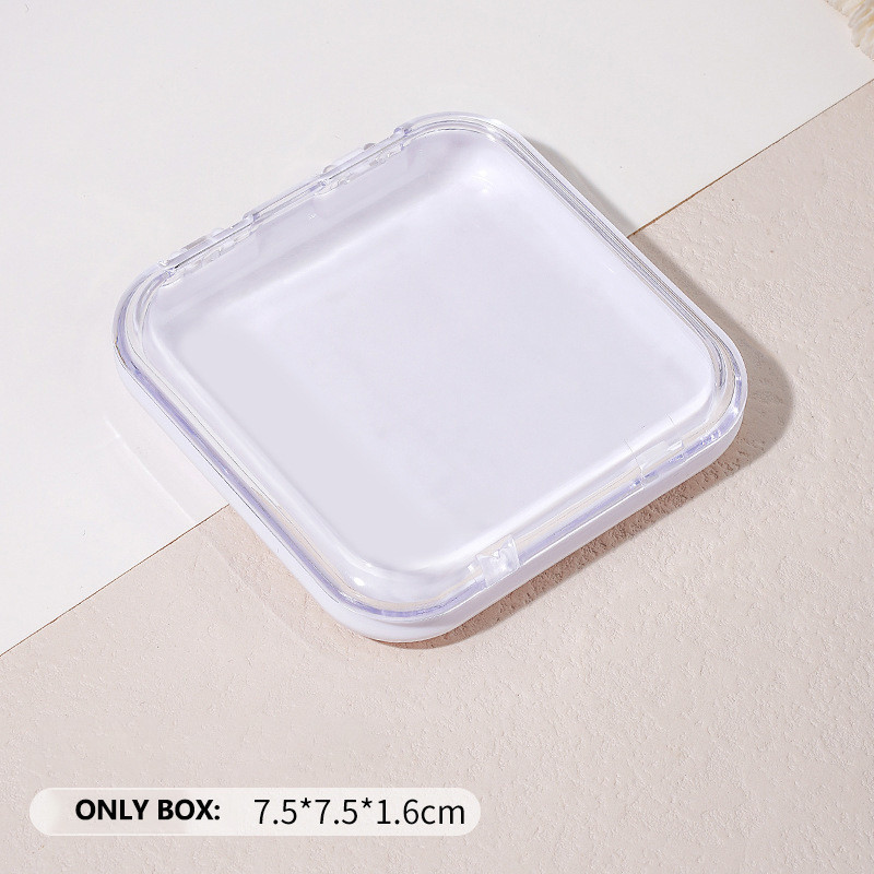BTS Transparent Artificial Nail Box Handmade Nail Storage Box Packing Box Nail Display Box Wholesale. 