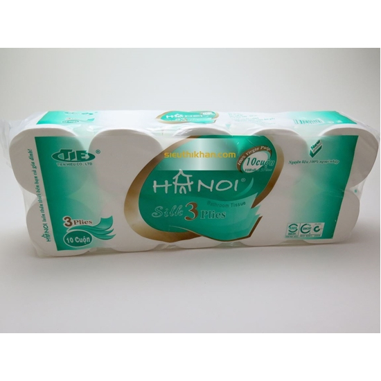 GIẤY VỆ GIẤY VỆ SINH HÀ NỘI 3 LỚP