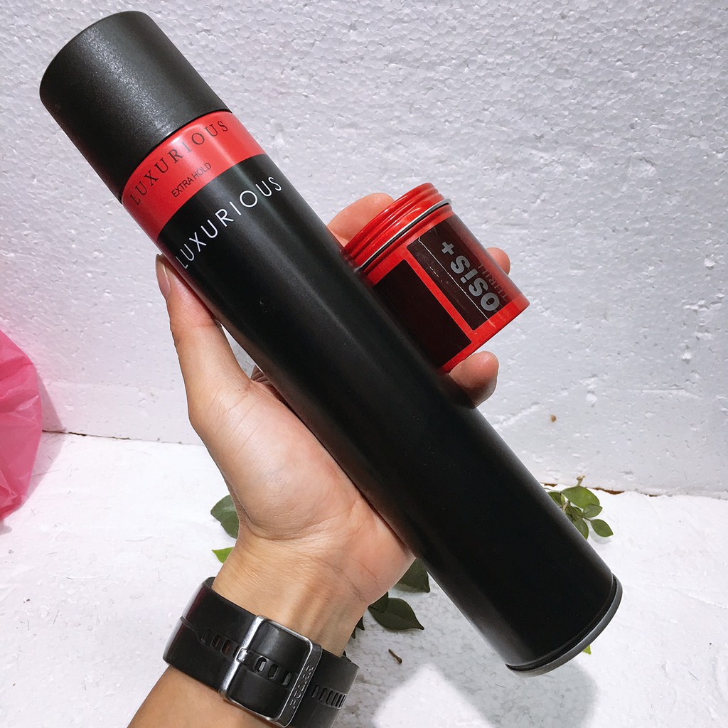 Gôm xịt tóc nam Luxurious dung tích 320ml xịt tạo kiểu tóc