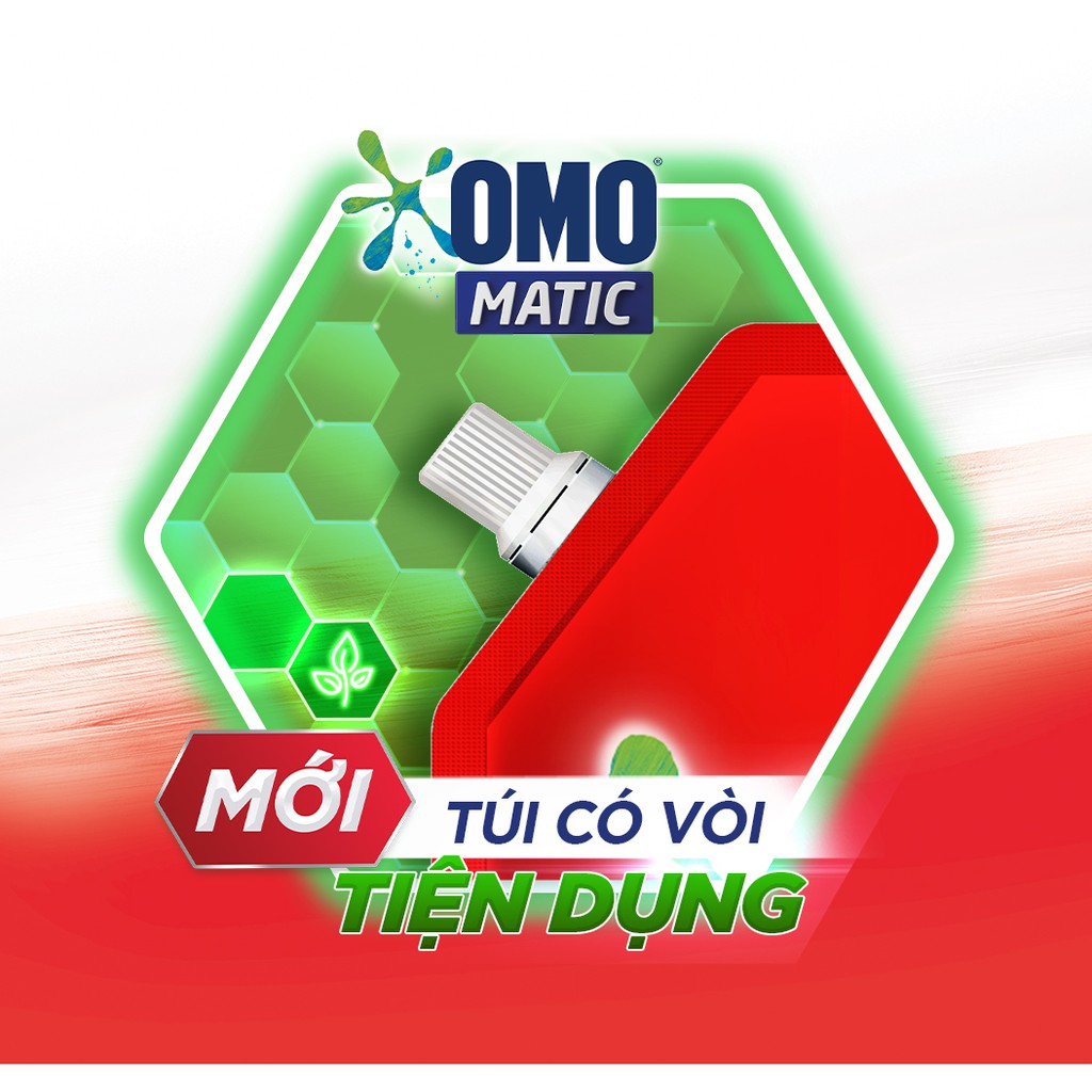 Nước giặt OMO Matic 3,6kg/3.9kg (Túi)