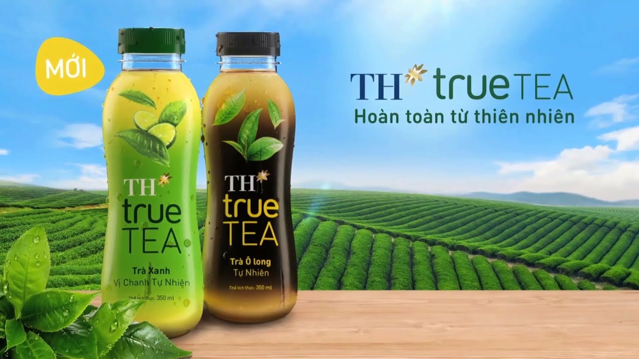 Trà thiên nhiên TH True Tea 350ml