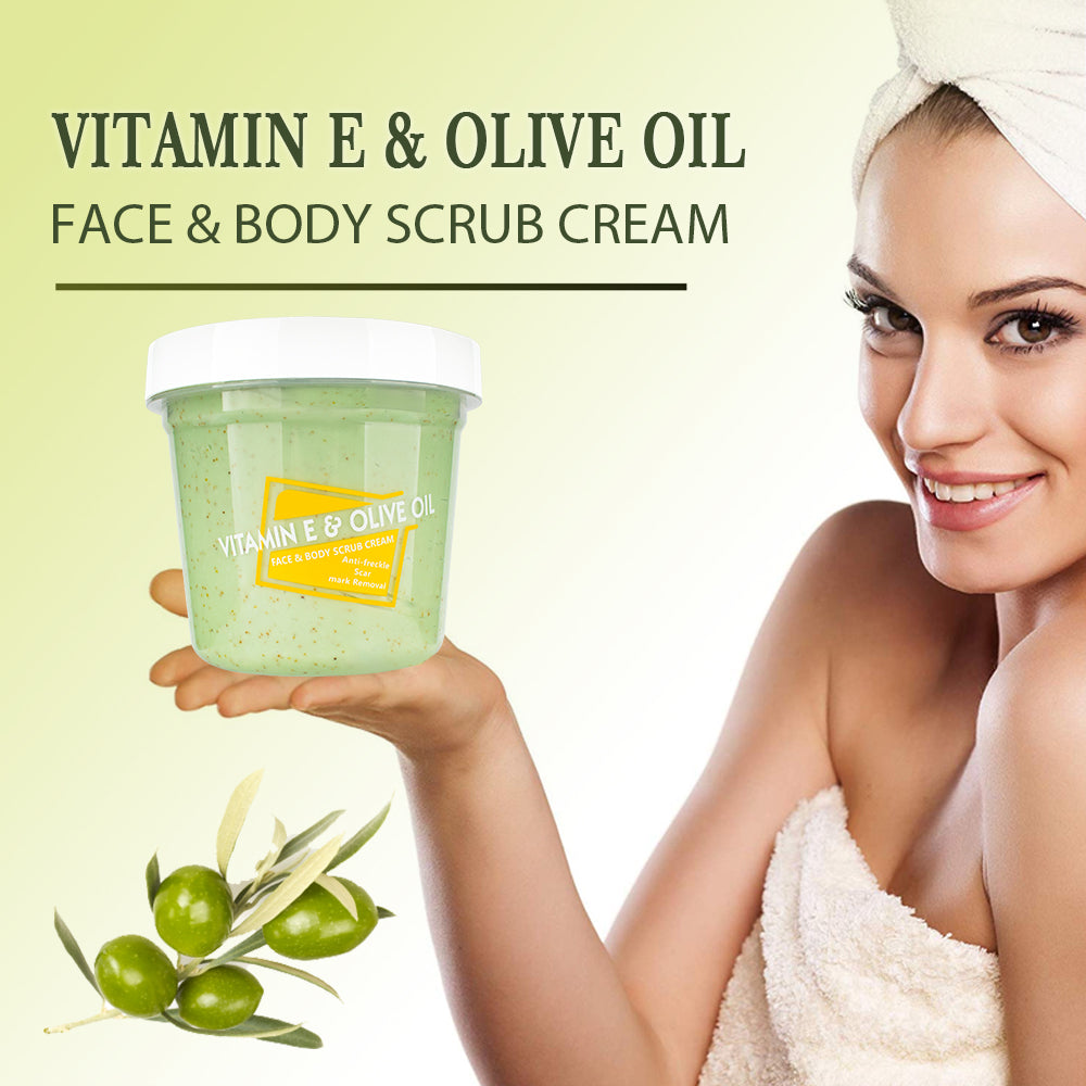 Disaar Vitamin E and Olive Oil (face and body scrub cream ) Lazada PH