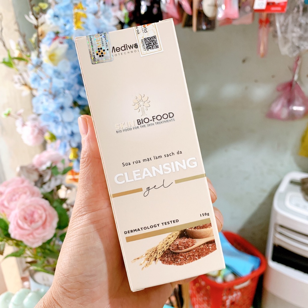 Sữa rửa mặt bio cleansing gel bio-food mediworld - lyo
