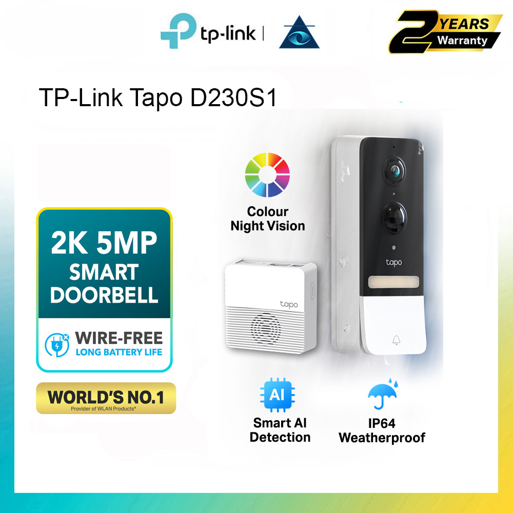 TP-Link Tapo Smart Hub with Built-in Chime, REQUIRES 2.4GHz Wi-Fi
