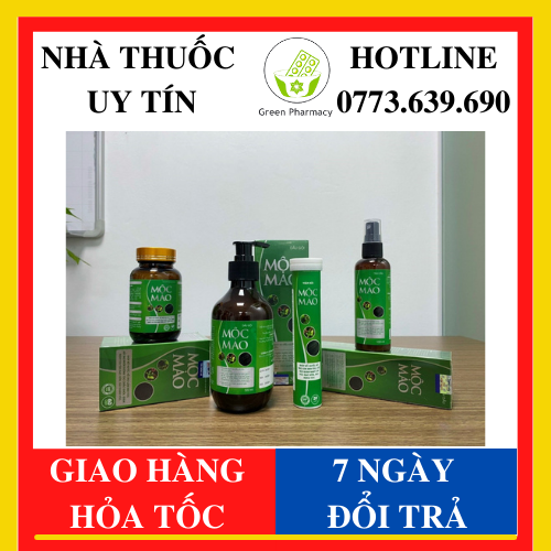 [CHÍNH HÃNG – GIÁ SỈ] Mộc Mao nuôi dưỡng tóc chắc khỏe (hộp 20 viên sủi )  - Green Pharma 1