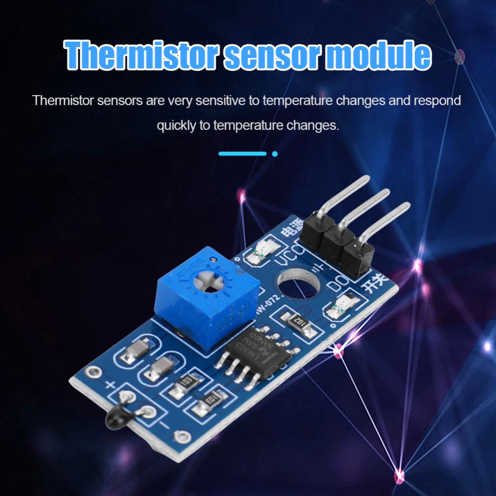 Thermal Sensor Module DO The Digital Output Temperature Sensor Module Thermistor Sensor for Arduino DIY Kit MCU Robot