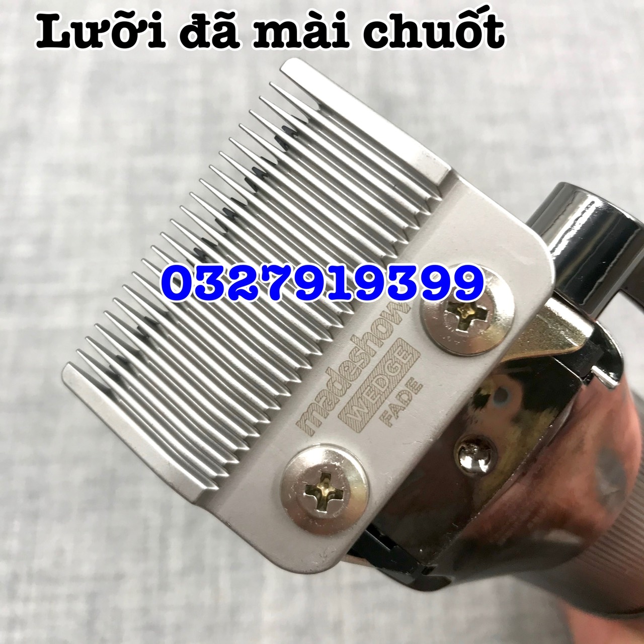 Madeshow Tông đơ cắt tóc M5F cao cấp - Máy cắt tóc chuyên nghiệp với lưỡi titanium sắc bén & pin 3200mAh
