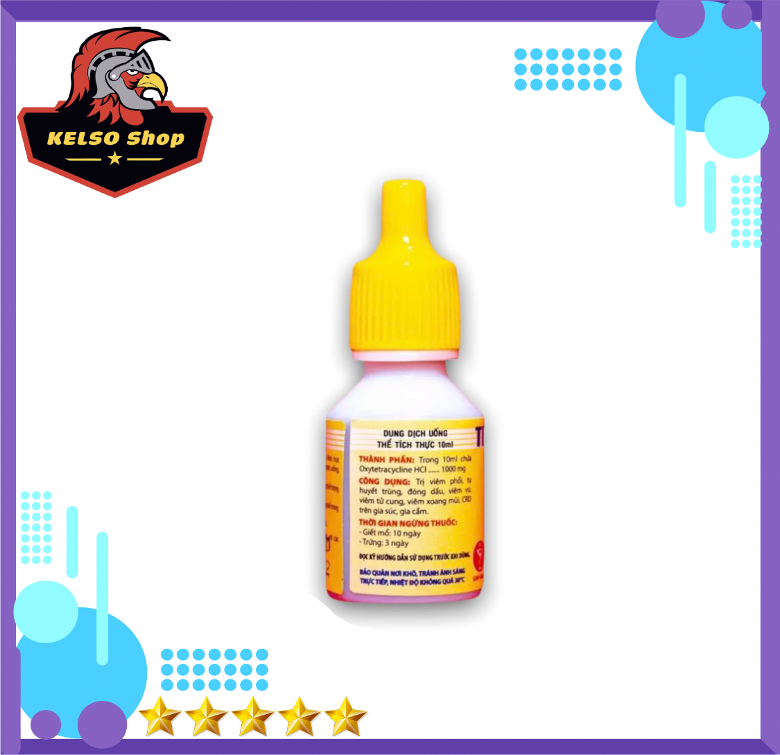 Thuốc gà đá Thuốc đặc trị Đậu Gà đá 1 LỌ 5ML