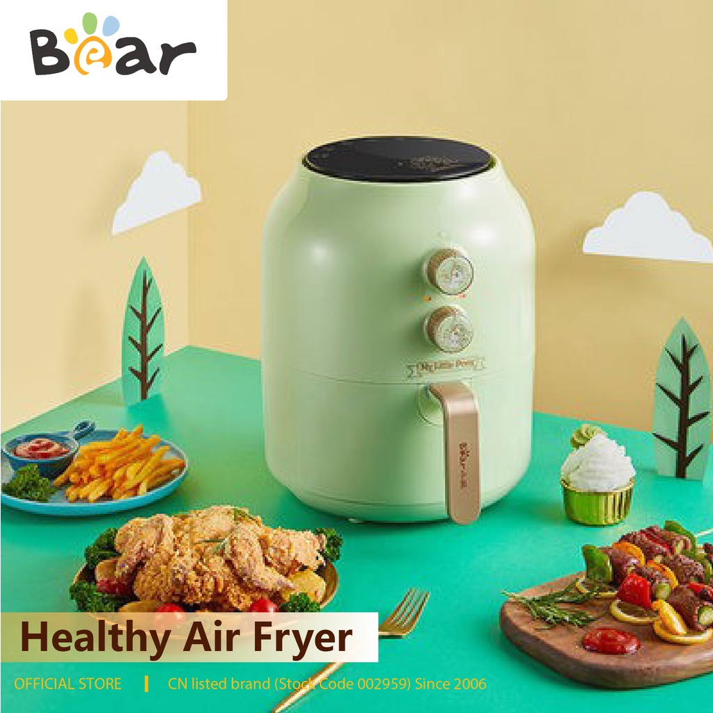 Bear Air Fryer 3.5L Green 