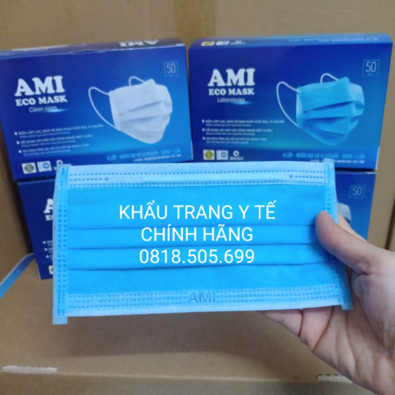 Combo 10 hộp khẩu trang AMI