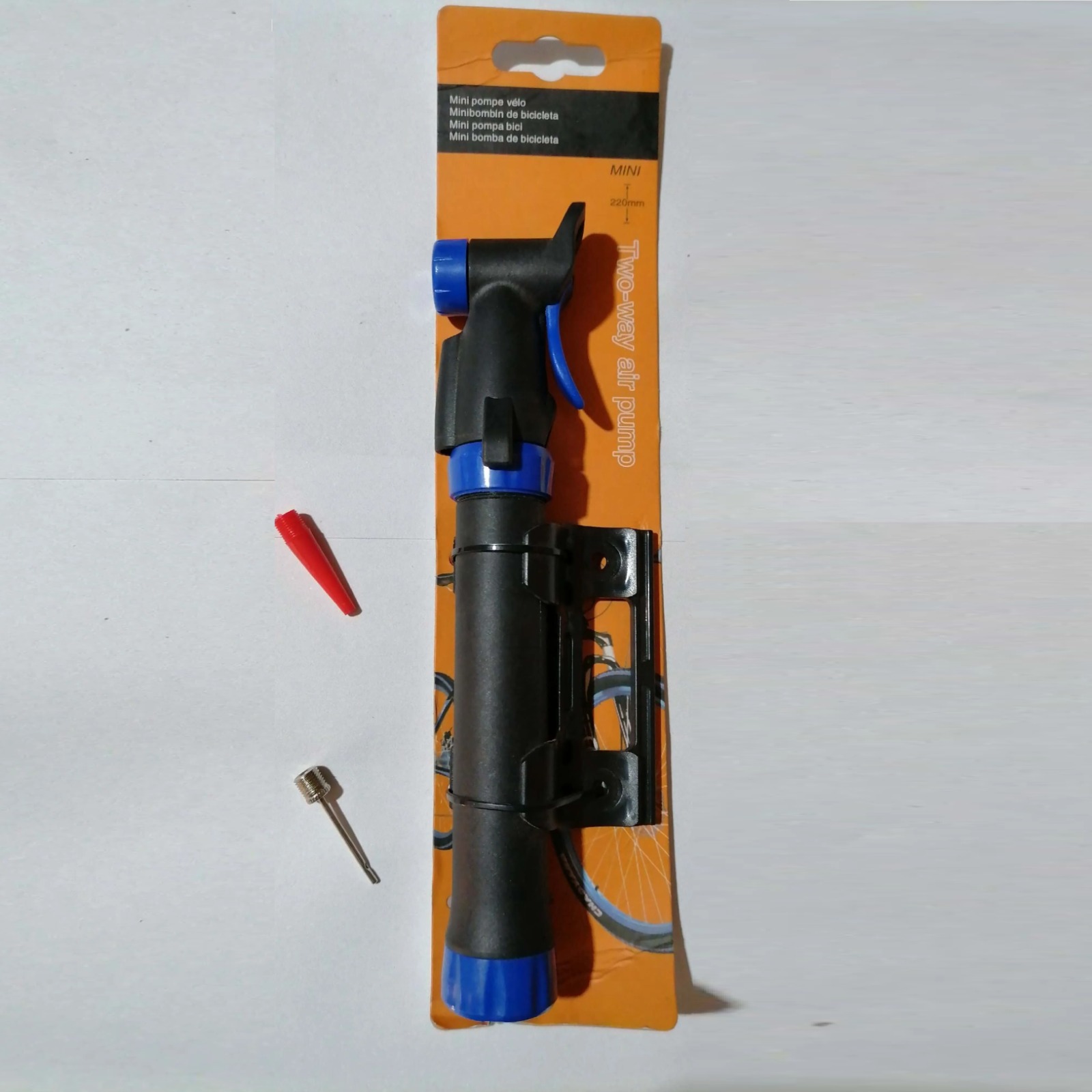 Bicycle Hand Pump Inflator Alloy Portable Air Pressure for Cycling Frame Household Inflator and footballs Bicycle Accessories. 