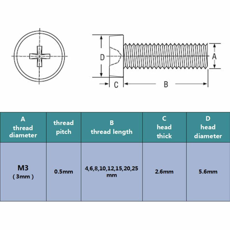 50sets%20Clear%20Plastic%20Nylon%20M3-M6%20Phillips%20Screw%20Bolt%20Nut%20-%20Image%206