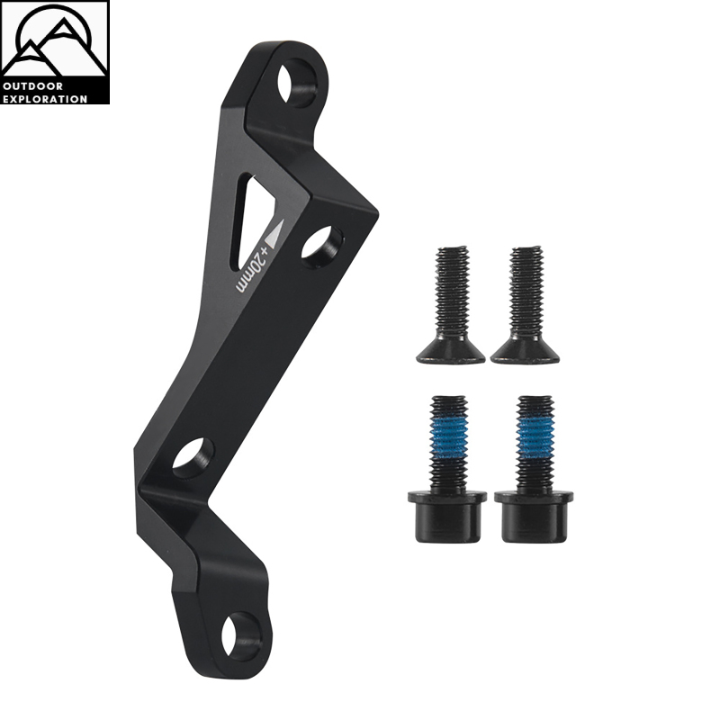 Bicycle Brake Adapter Mount Brake Adapter MTB 74mm To 34mm Aluminum Alloy BMX Bike Accessories Brake Caliper Mount Adapter Bike Brake Adapter Disc Brake
