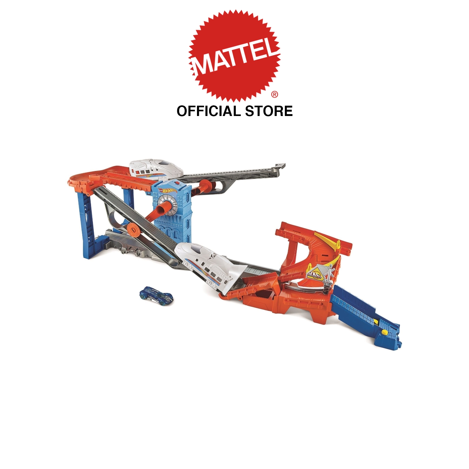 Hot Wheels City Stunt Train Express For 