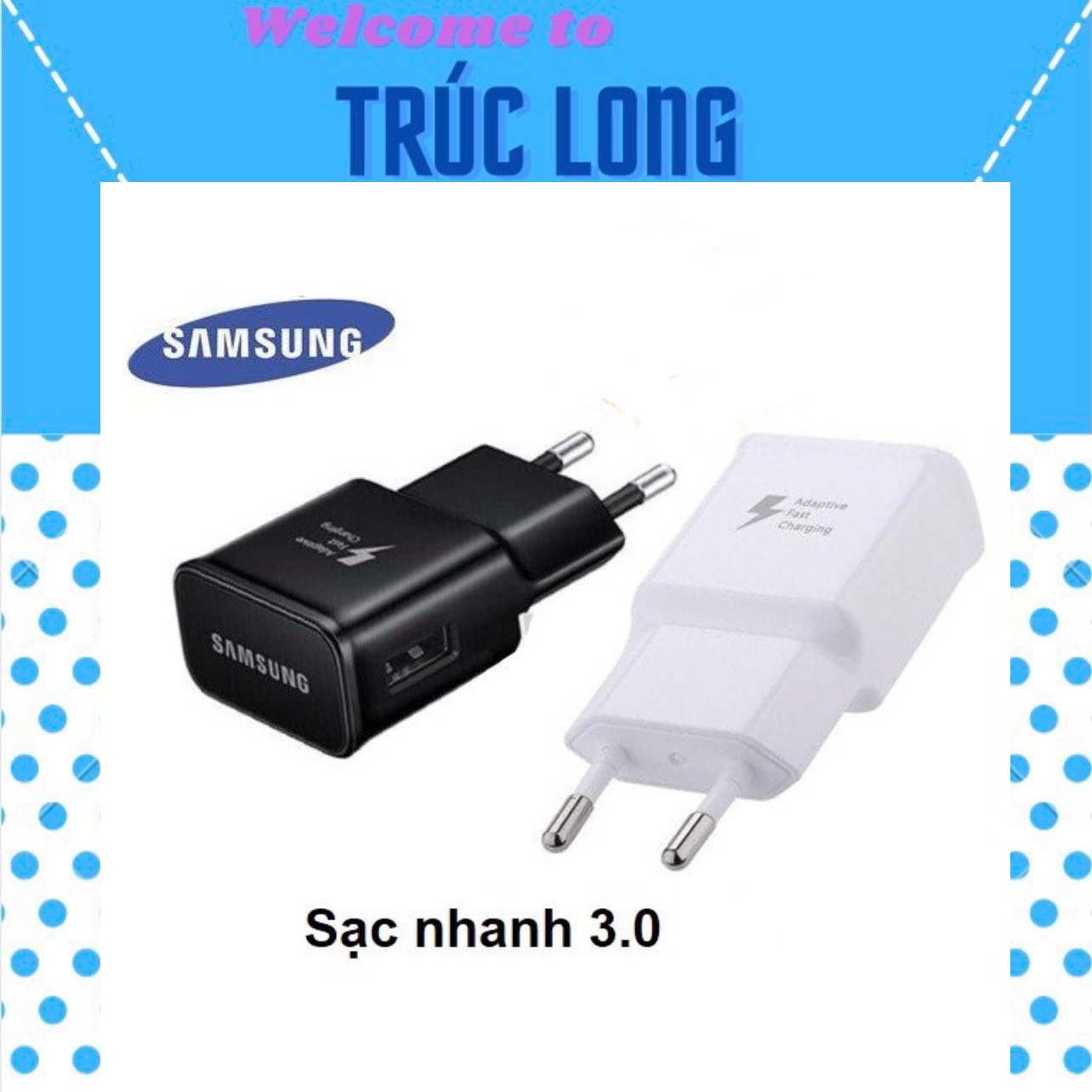 Củ sạc nhanh Sam sung chuẩn 3.0 new