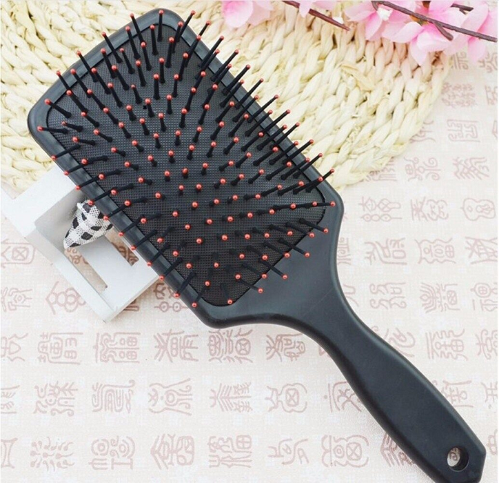 E-STORE Rustic Wooden Hair Brush Paddle Brush Comb Pang Suklay ng Buhok ...