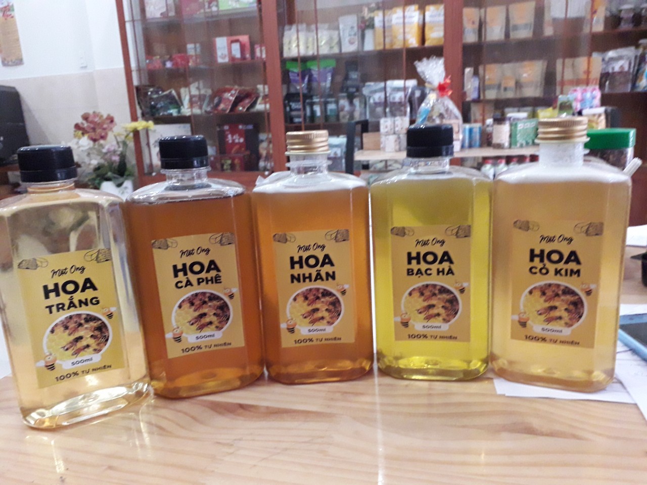 Mật Ong Hoa Xuyến Chi( cỏ Kim) 100% Nguyên Chất