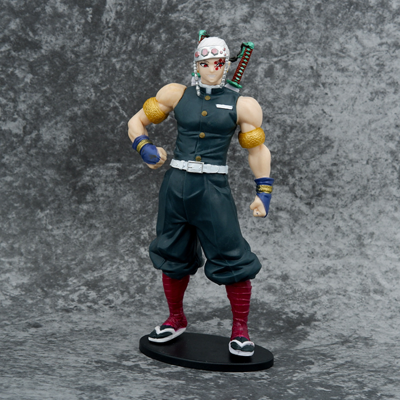 Mô hình đồ chơi tượng figure goods nhân vật Kimetsu No Yaiba Demon Slayer Tanjirou Nezuko Zenitsu Inosuke Giyuu uzui tengen các trụ cột thanh gươm diệt quỷ mô hình