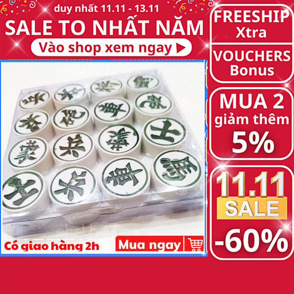 Bộ cờ tướng bằng nhựa, bo co tuong nho dep, cờ tướng mini siêu thú vị, bộ cờ tướng đẹp, đồ chơi trí tuệ, cờ tướng nhựa giá rẻ, trò chơi chiến thuật giải trí mùa dịch, board game viet nam, Phát Huy Hoàng