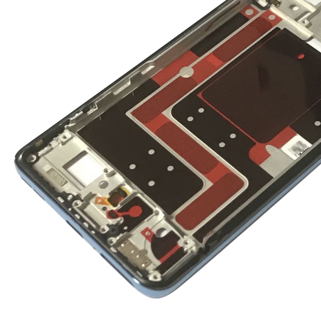 For OnePlus 9 LE2113 LE2111 LE2110 Middle Frame Bezel Plate (Blue)(ZSHS)