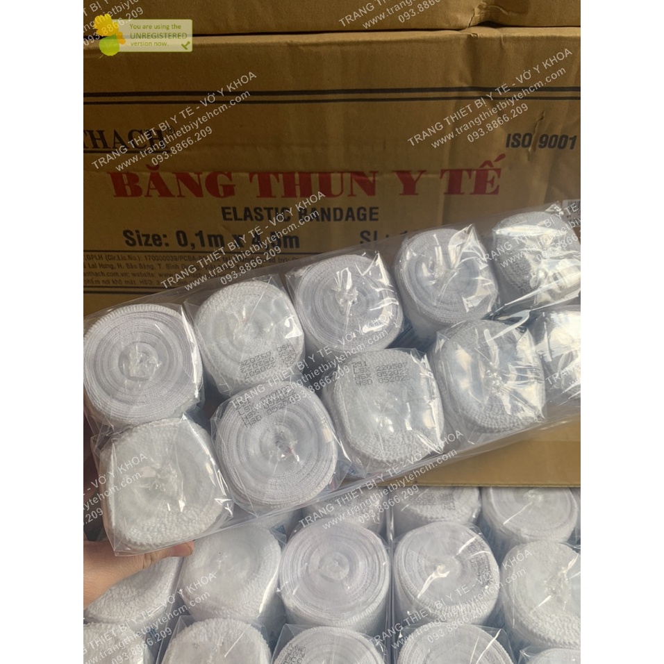Băng Thun Y Tế Bảo Thạch 1 Móc , 2 Móc , 3 Móc